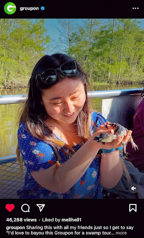 Grab Life By The Groupon - Social – Gator Bebes