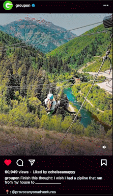 Grab Life By The Groupon - Social