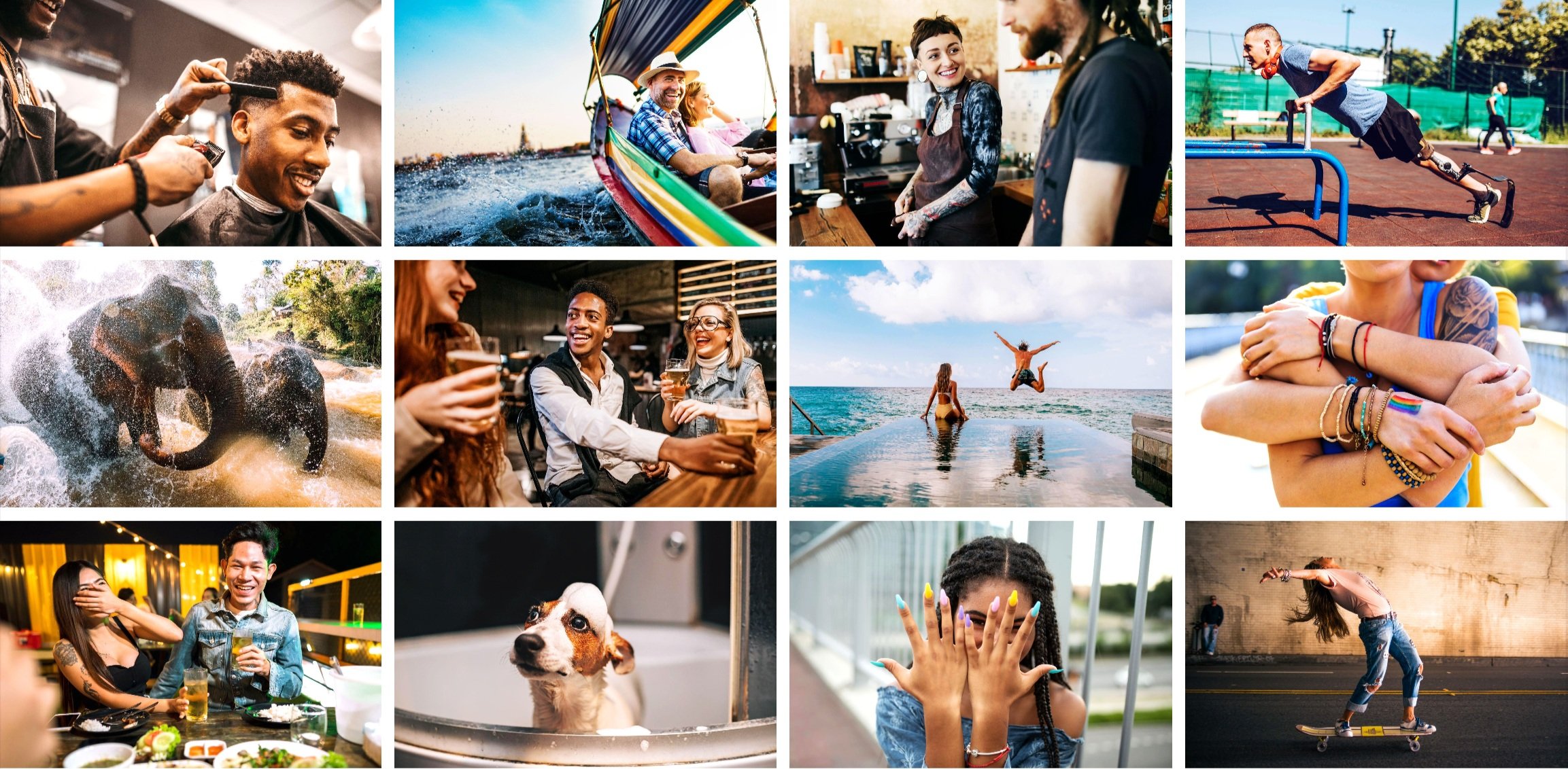 Grab Life By The Groupon Visual Identity